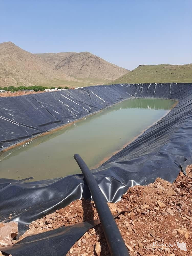 فروش و نصب ورق ژئوممبران استخر کشاورزی مهندس رستملو در تبریز